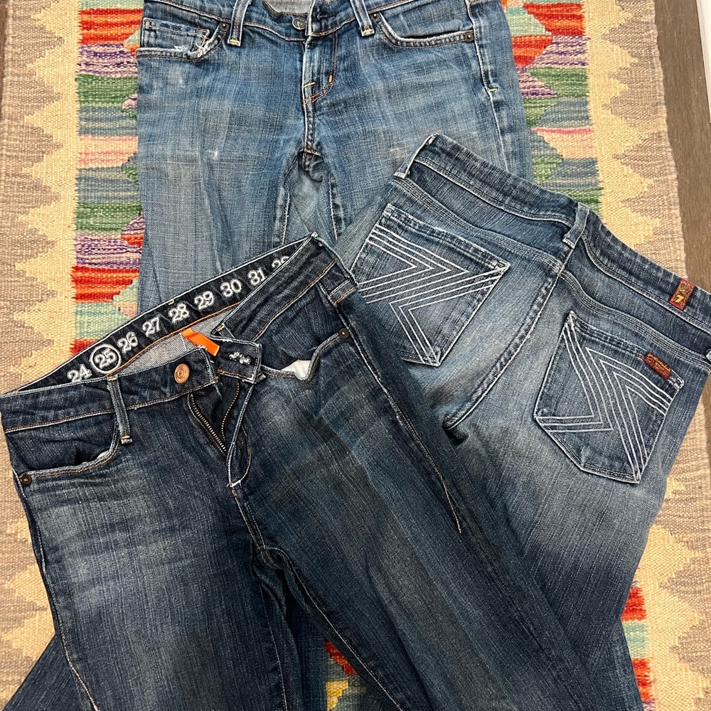 Low Rise Designer Jeans Bundle